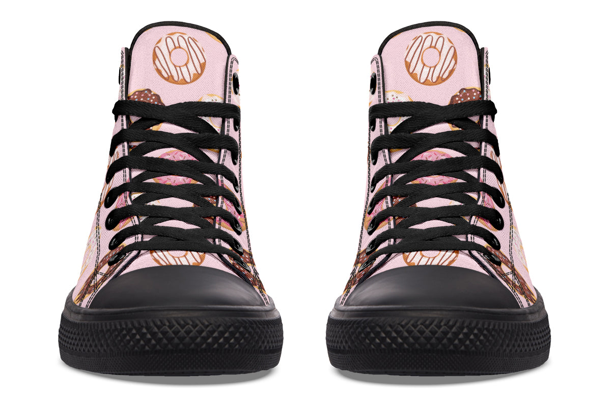 Donut Stop Me Now High Tops - Offbeat Sweetie