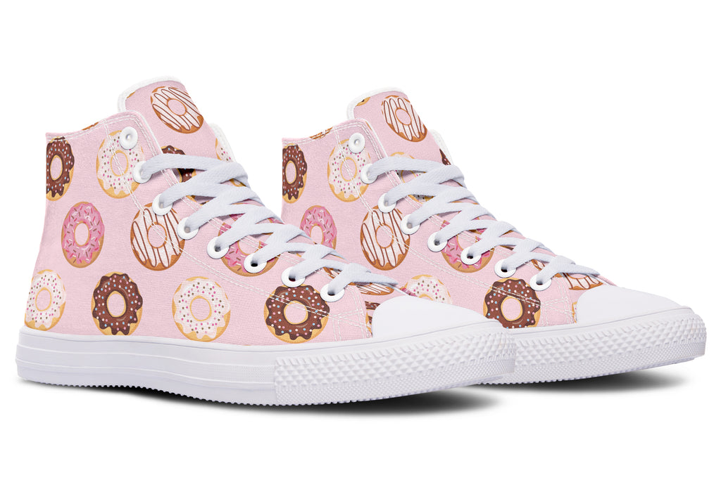 Donut Stop Me Now High Tops - Offbeat Sweetie