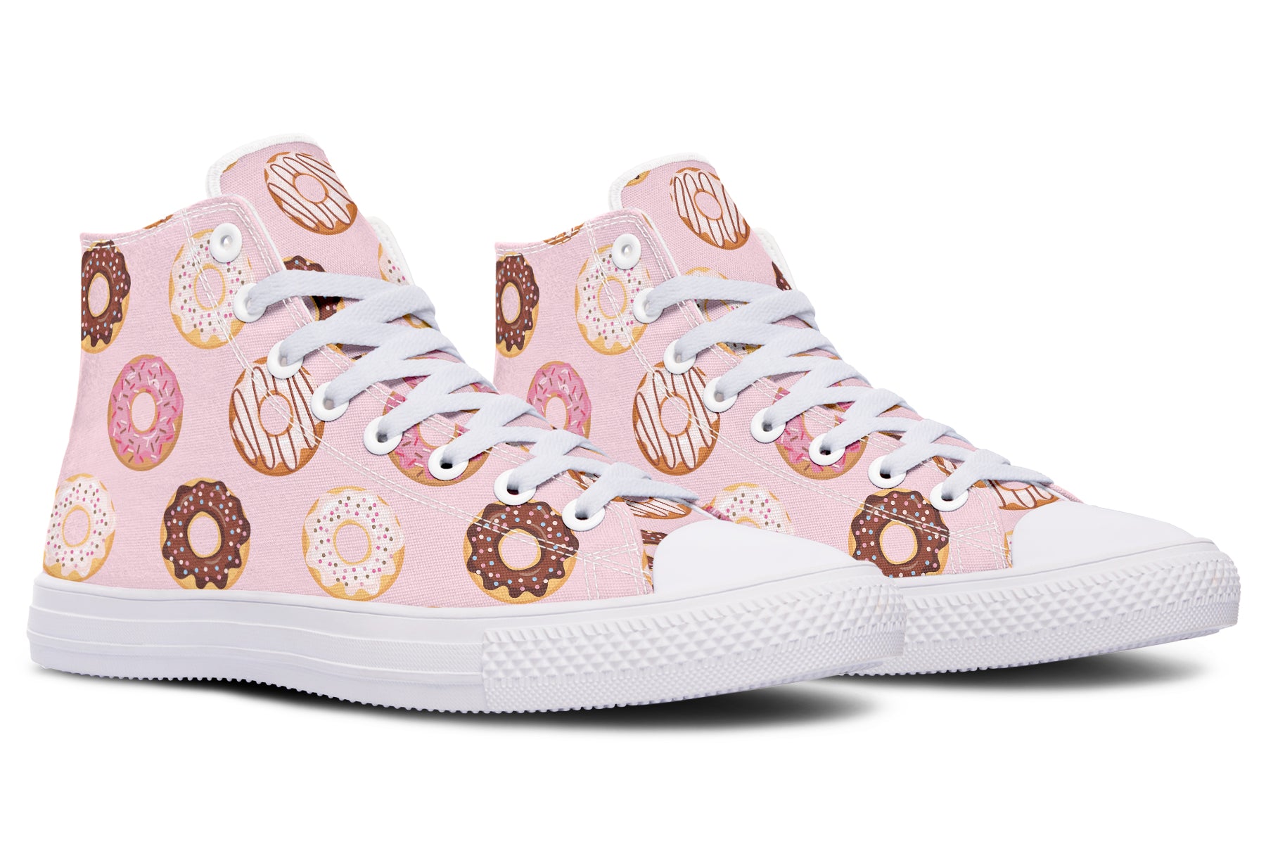 Donut Stop Me Now High Tops - Offbeat Sweetie