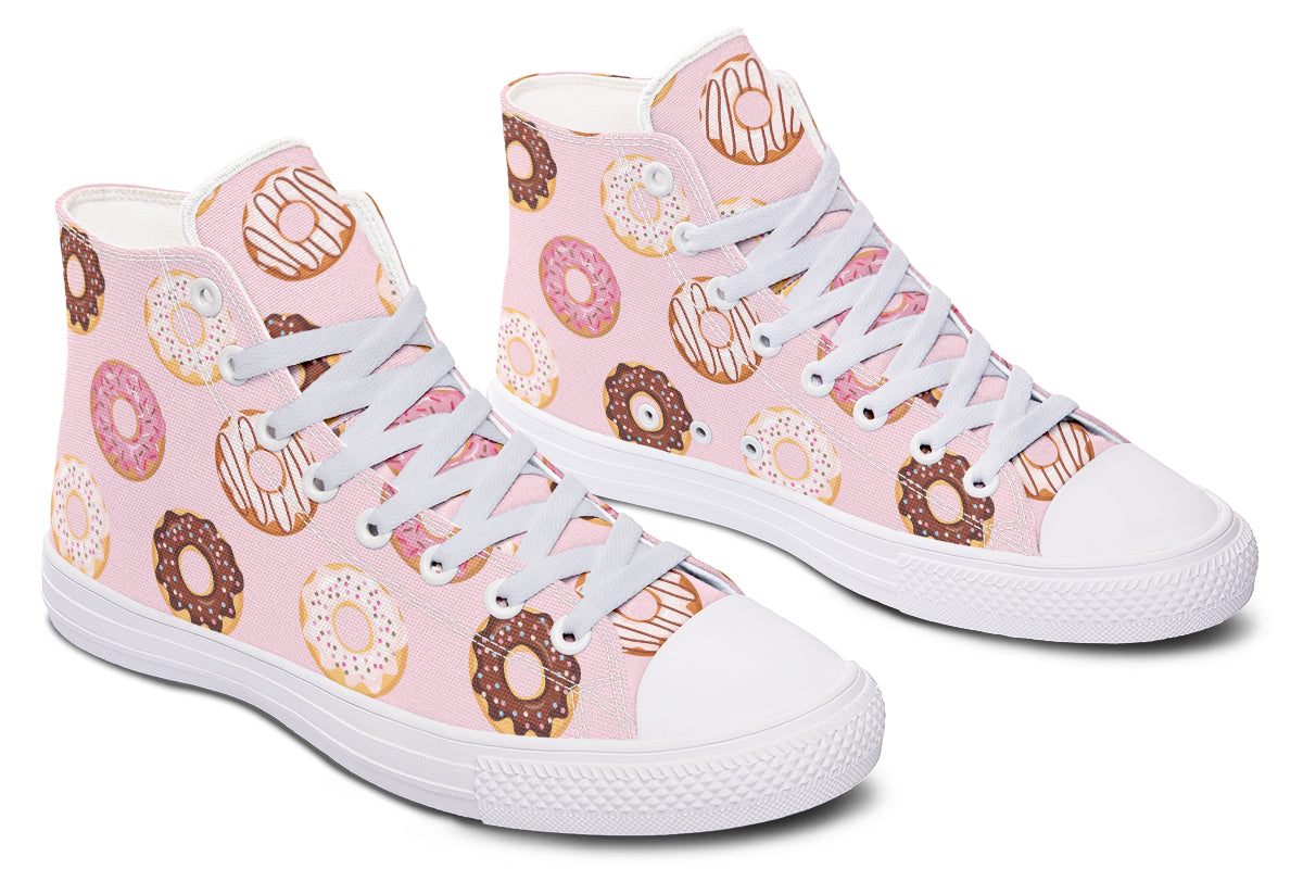Donut Stop Me Now High Tops - Offbeat Sweetie