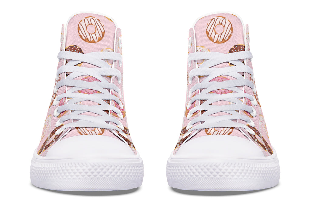 Donut Stop Me Now High Tops - Offbeat Sweetie