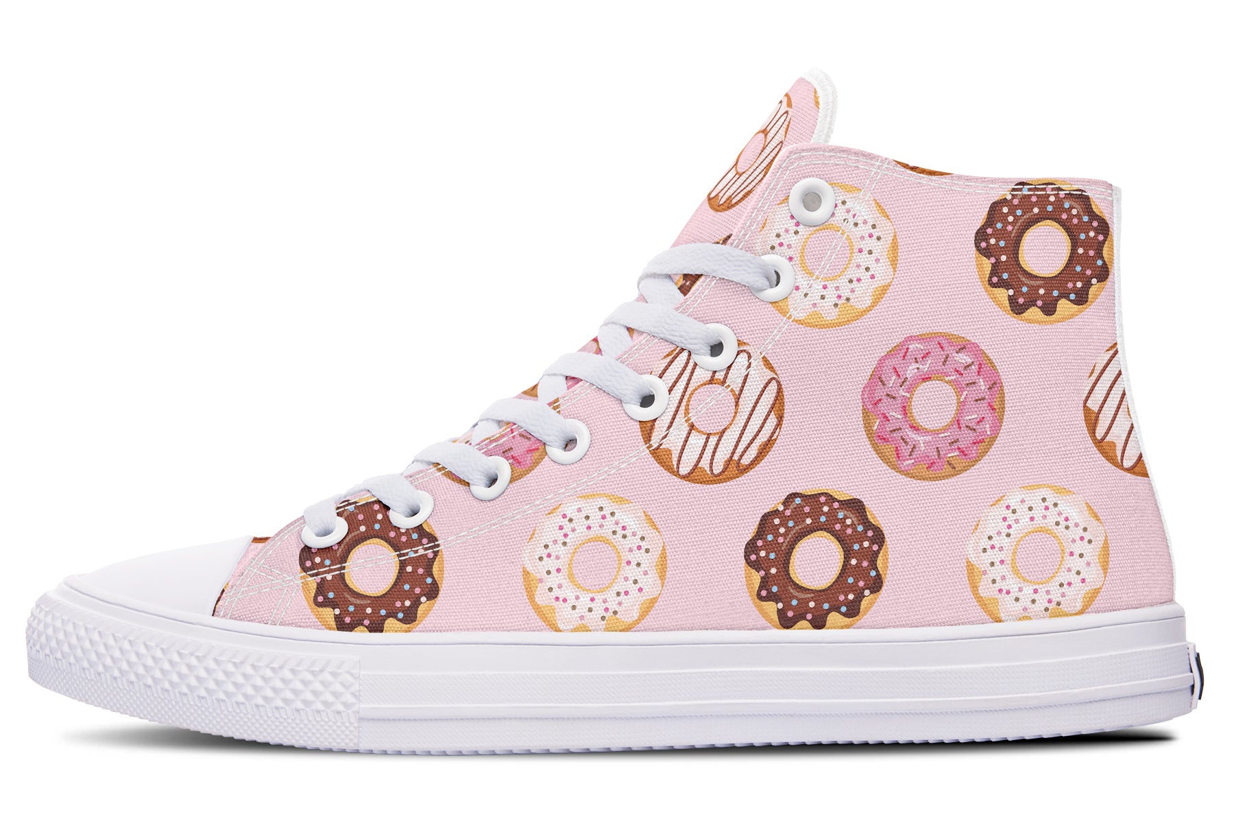Donut Stop Me Now High Tops - Offbeat Sweetie