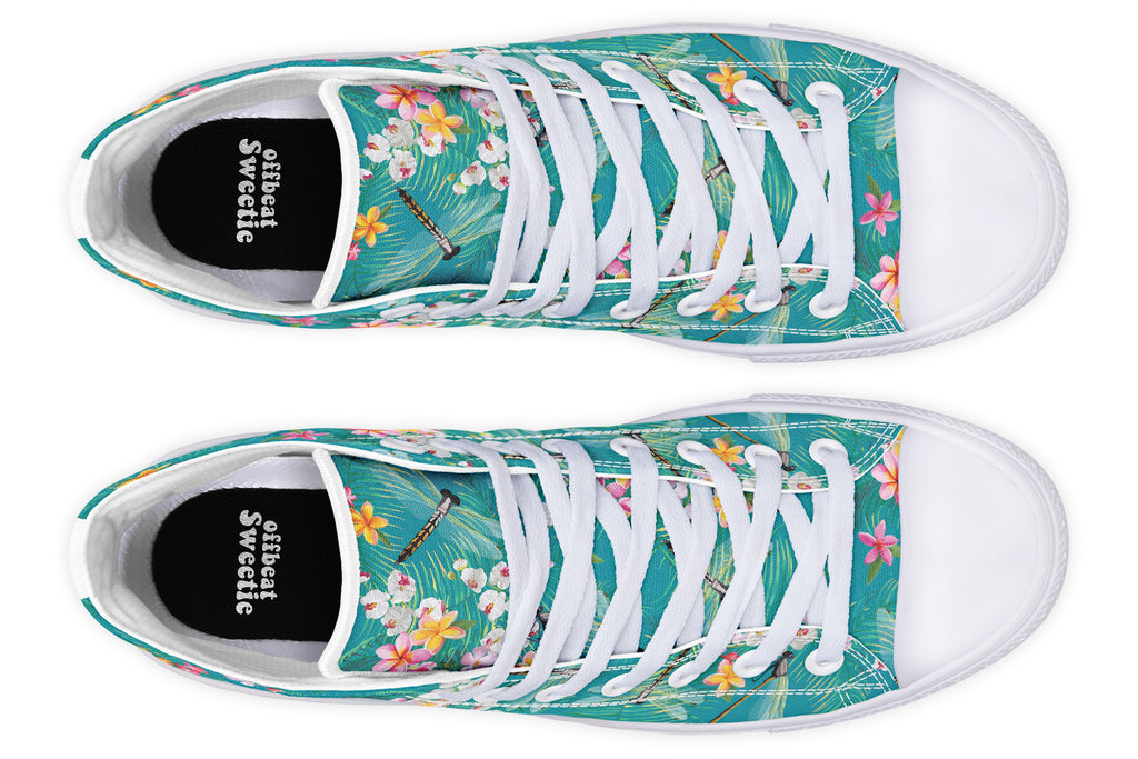 Dragonflies High Tops - Offbeat Sweetie
