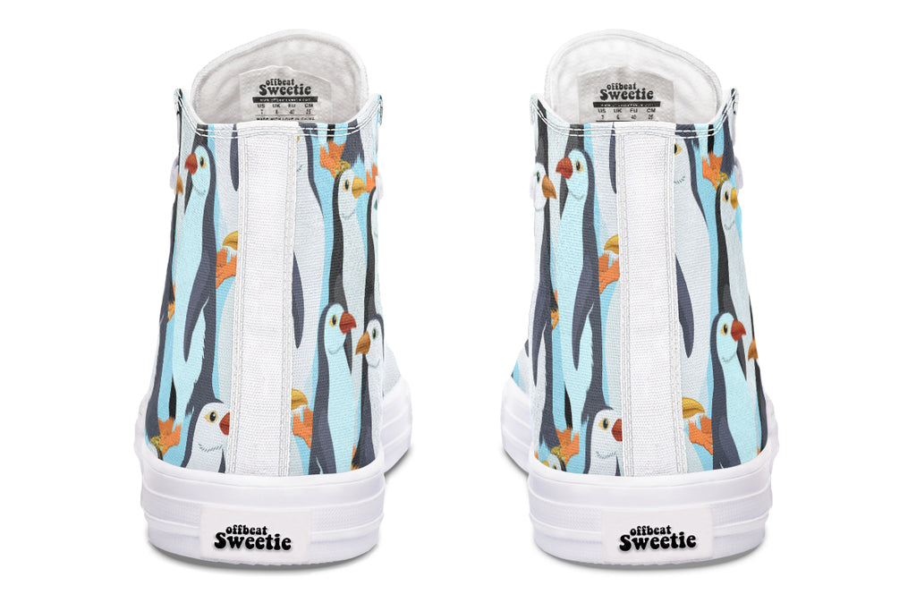 Penguin Party High Tops - Offbeat Sweetie