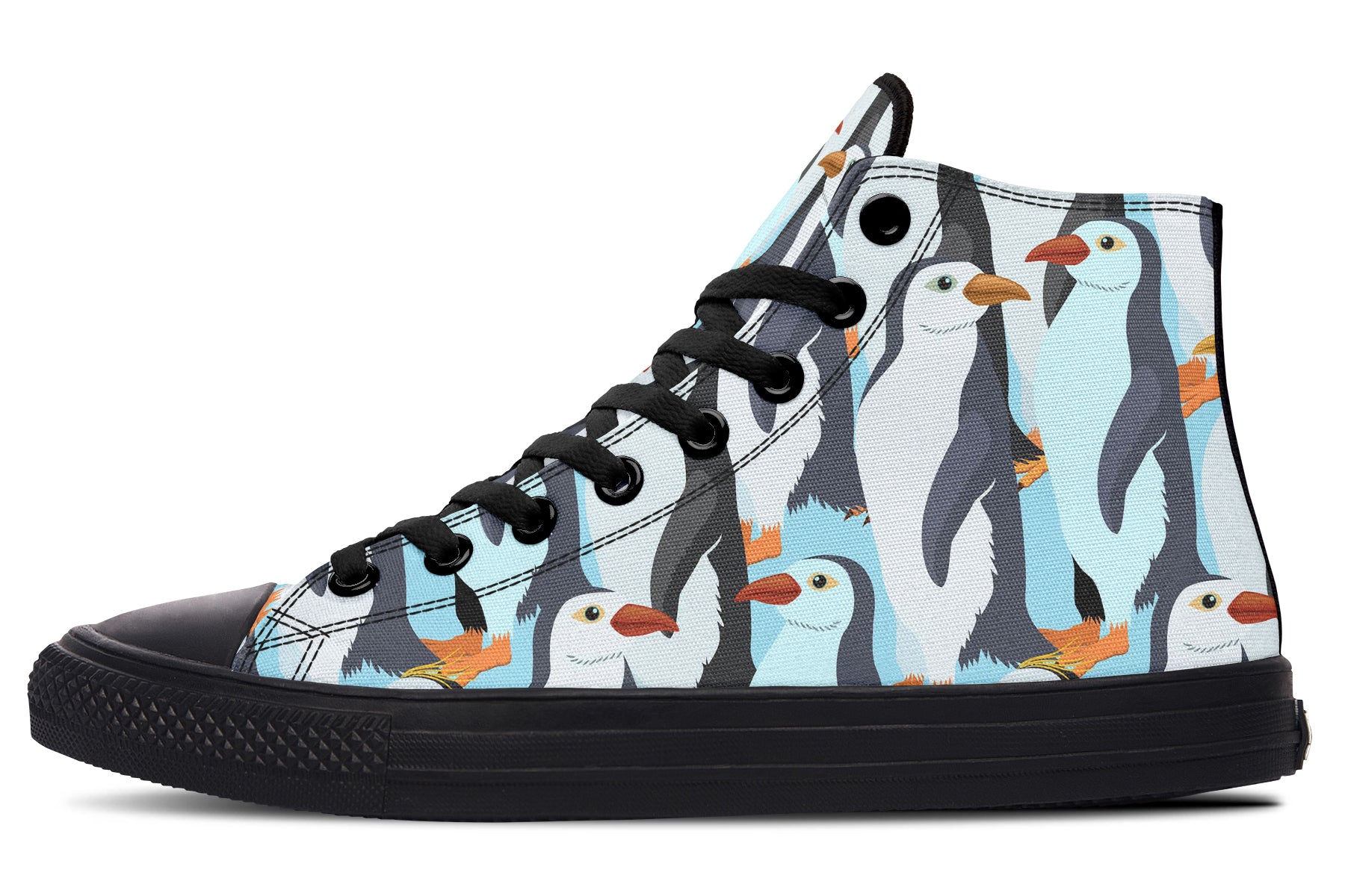Penguin Party High Tops (Wide)