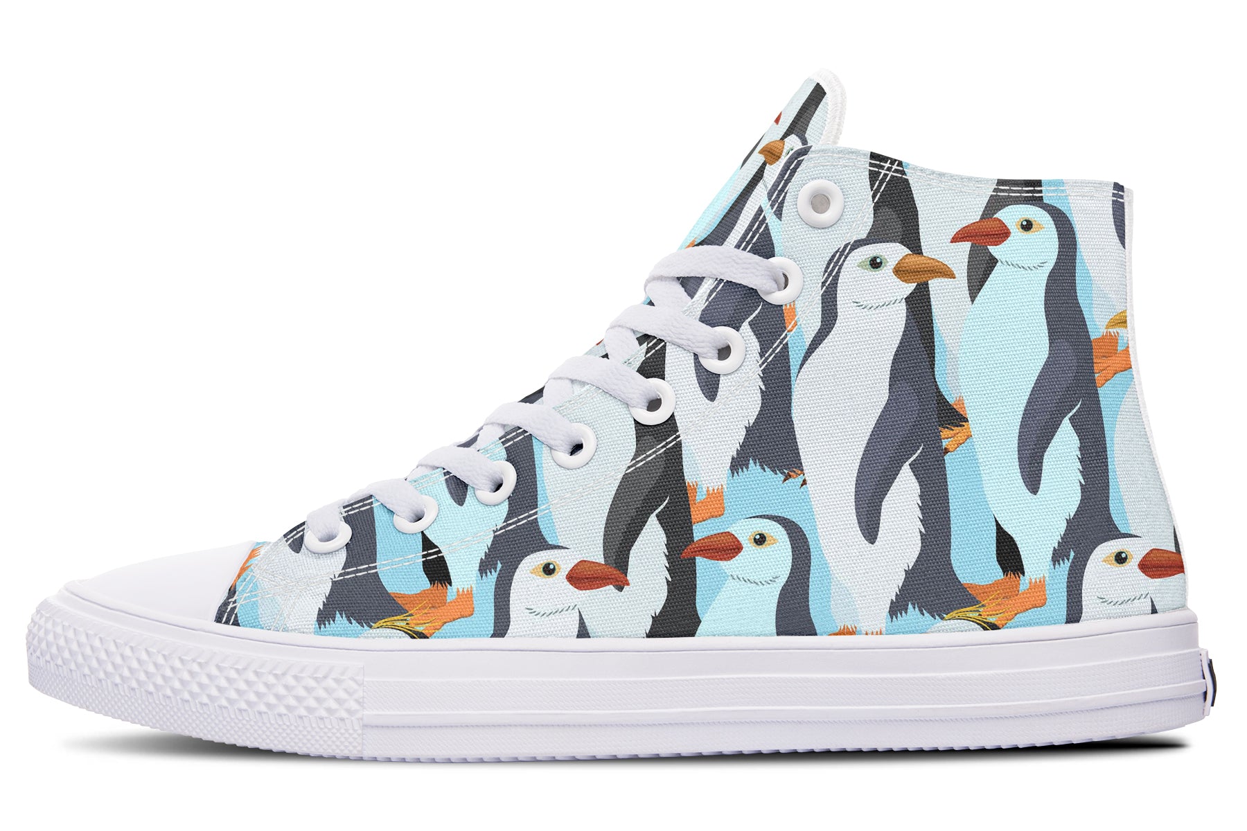 Penguin Party High Tops (Wide)