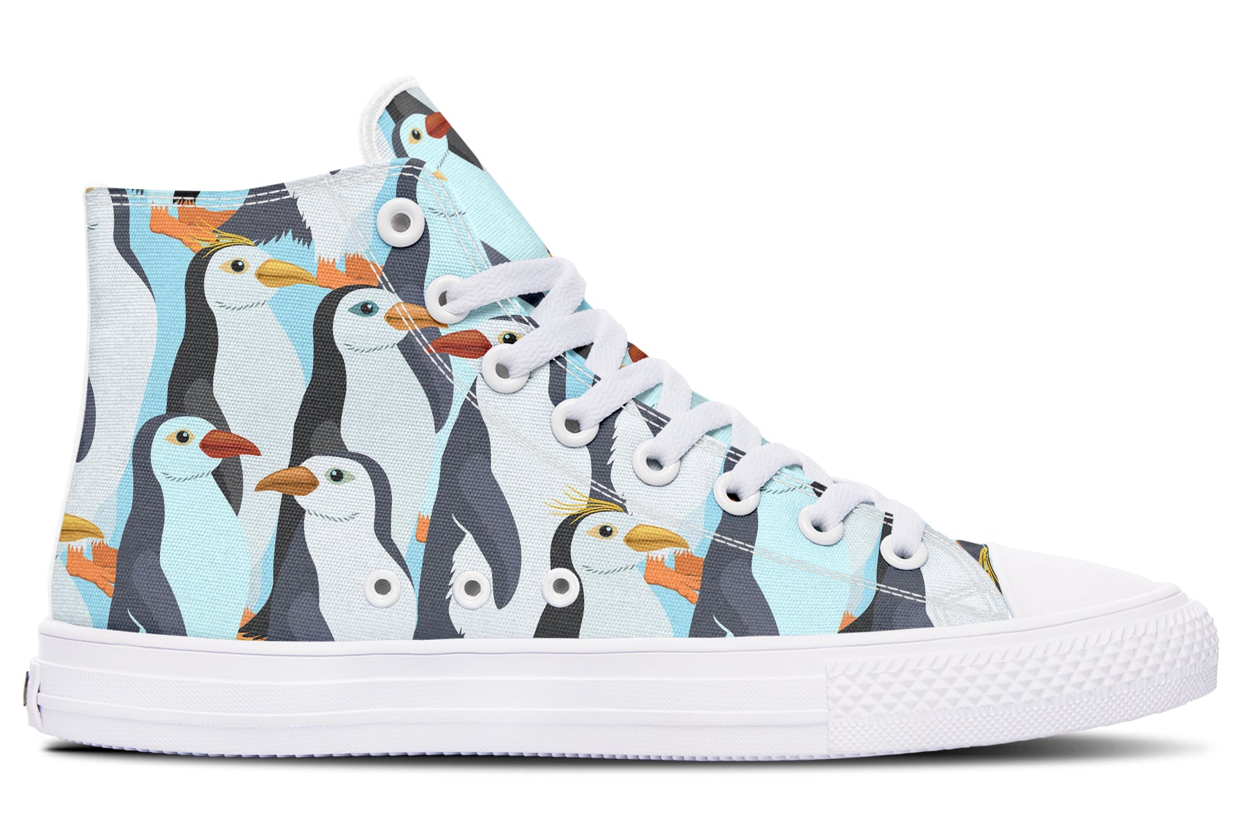 Penguin Party High Tops (Wide)