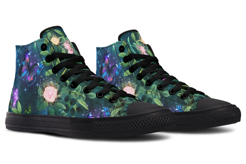 Enchanted Garden High Tops - Offbeat Sweetie