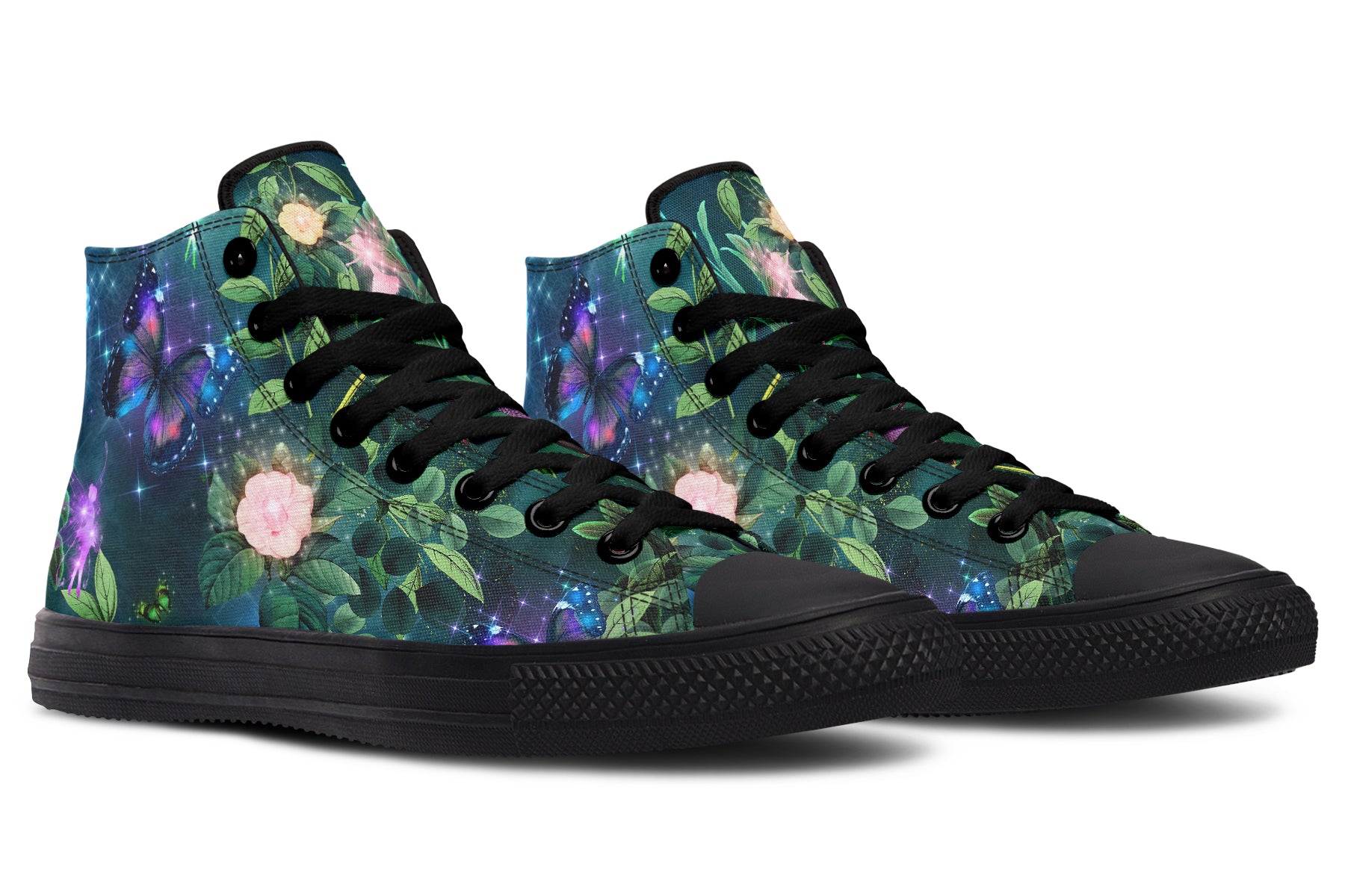 Enchanted Garden High Tops - Offbeat Sweetie