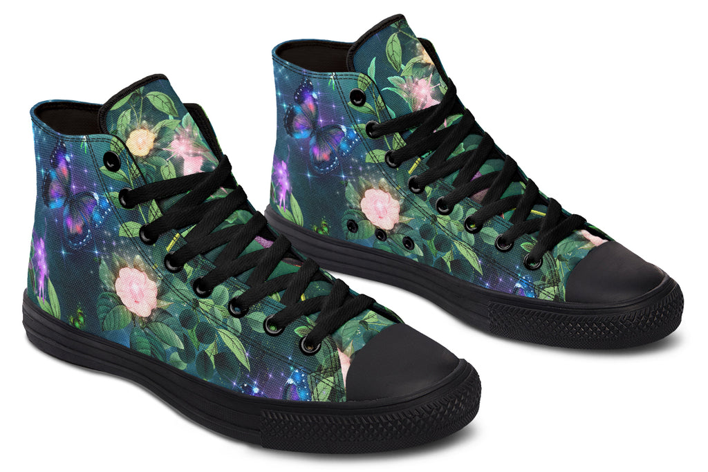 Enchanted Garden High Tops - Offbeat Sweetie