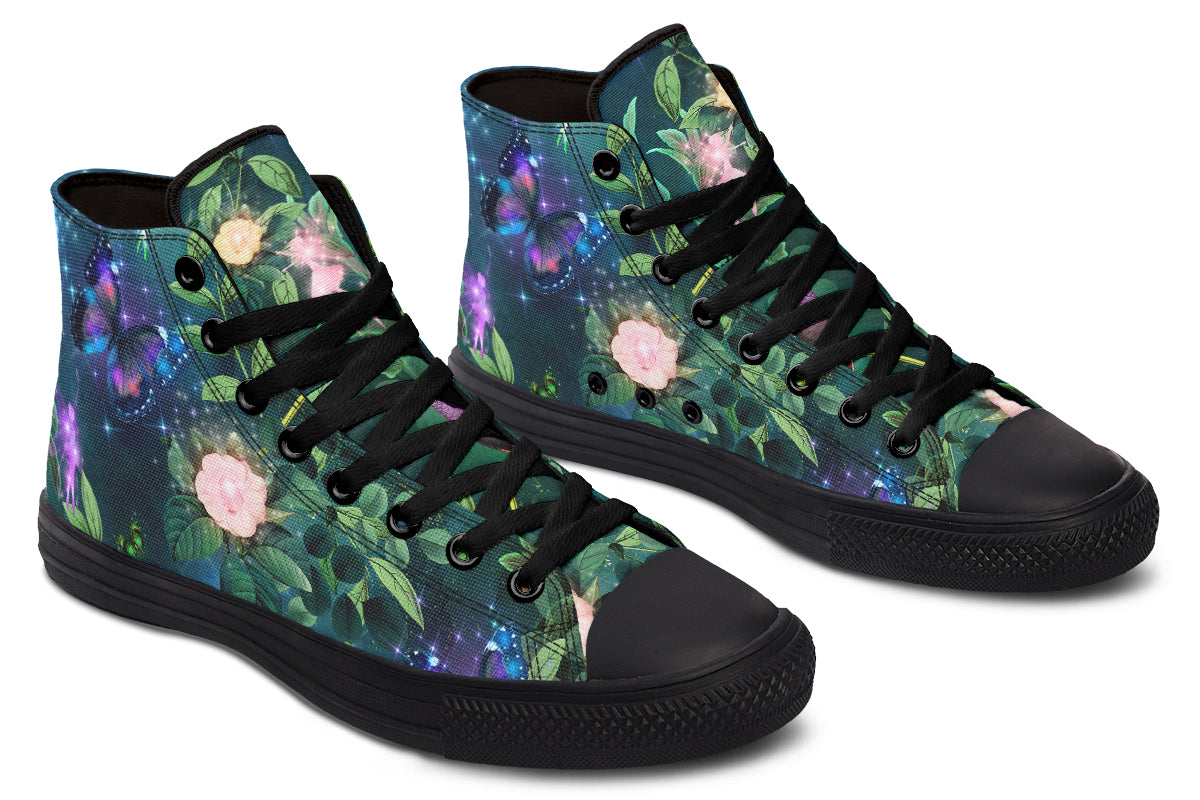 Enchanted Garden High Tops - Offbeat Sweetie