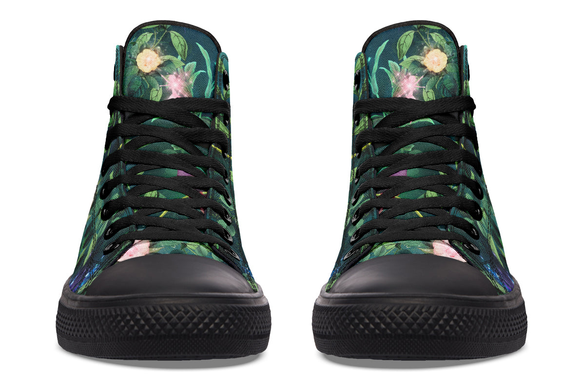 Enchanted Garden High Tops - Offbeat Sweetie