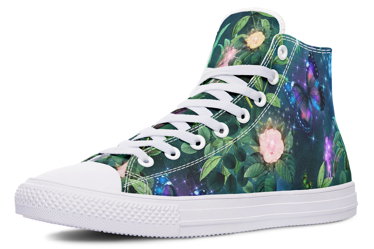 Enchanted Garden High Tops - Offbeat Sweetie
