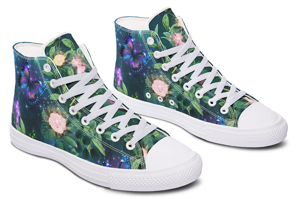 Enchanted Garden High Tops - Offbeat Sweetie