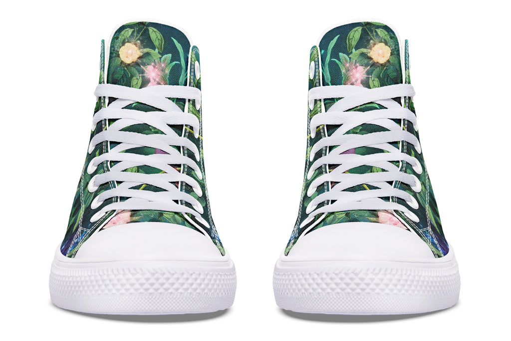 Enchanted Garden High Tops - Offbeat Sweetie