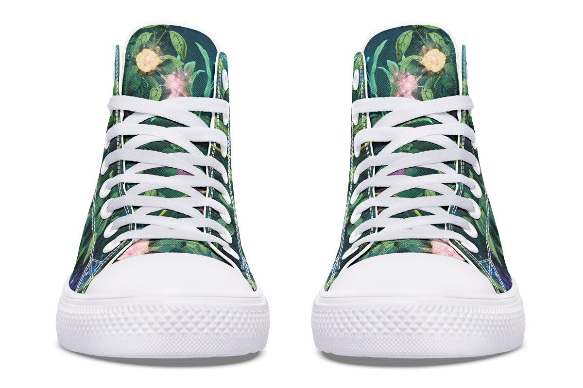 Enchanted Garden High Tops - Offbeat Sweetie