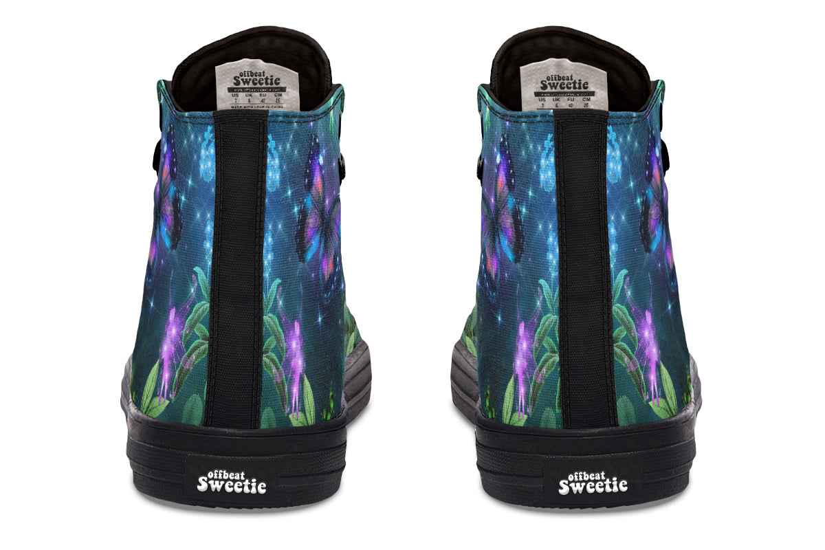 Enchanted Garden High Tops - Offbeat Sweetie