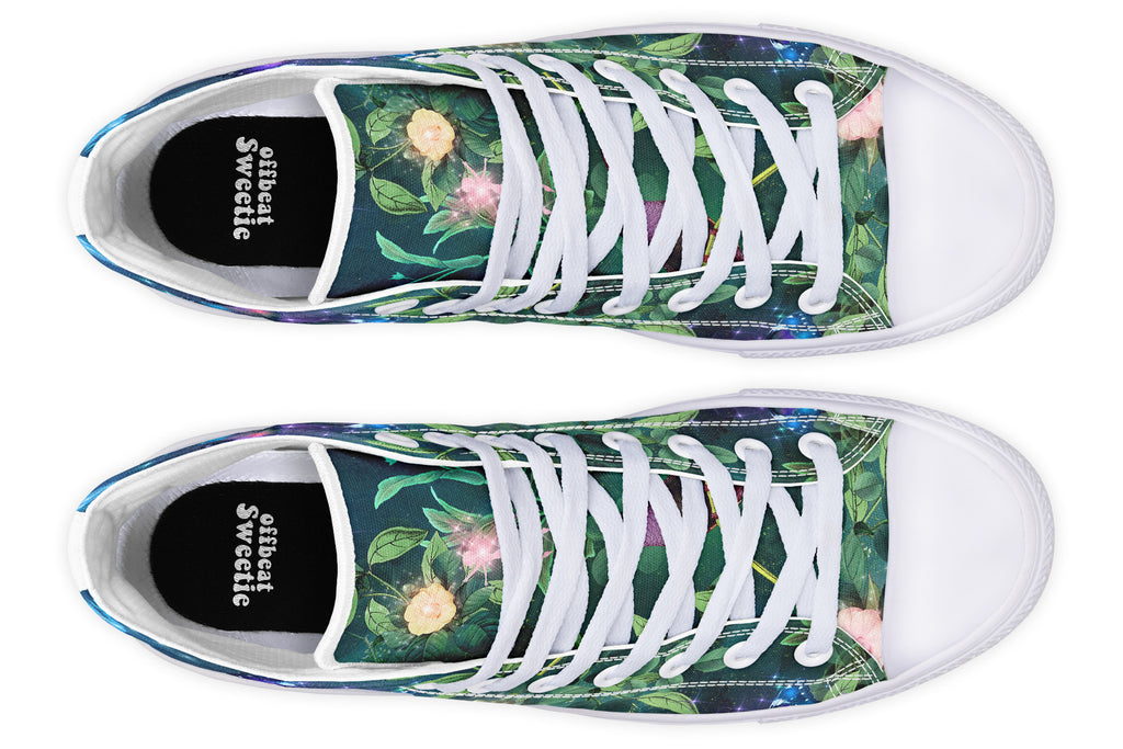 Enchanted Garden High Tops - Offbeat Sweetie