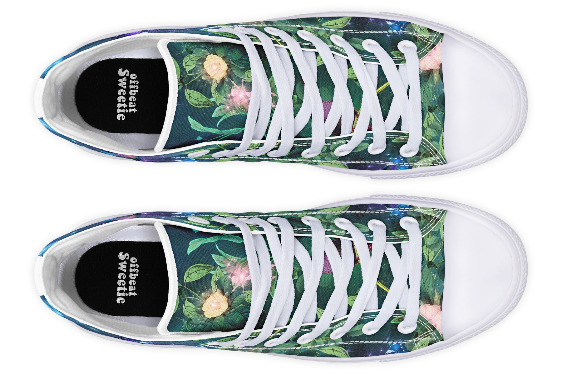 Enchanted Garden High Tops - Offbeat Sweetie