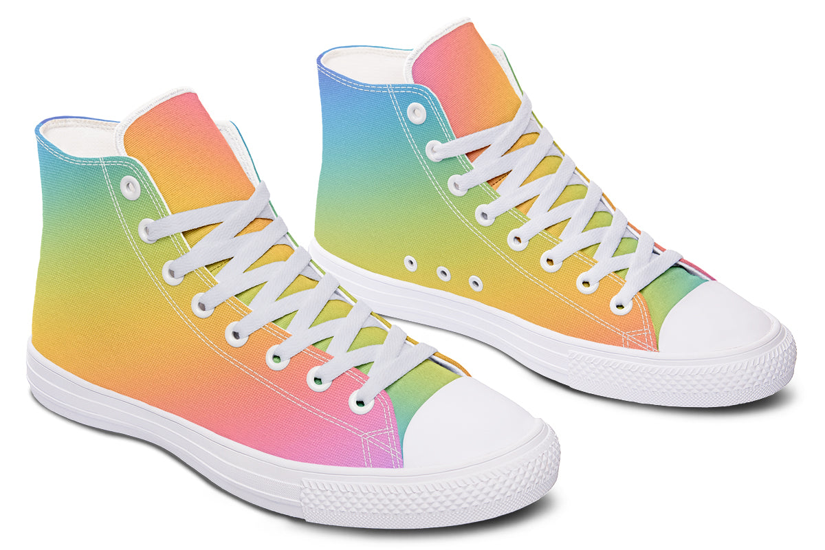Fairy Floss High Tops - Offbeat Sweetie