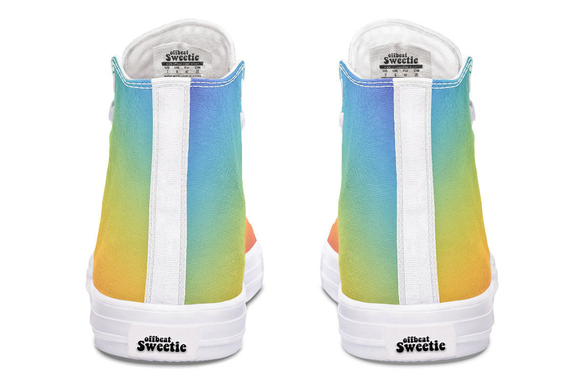 Fairy Floss High Tops - Offbeat Sweetie