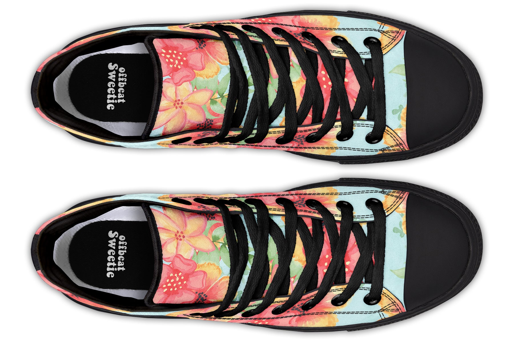 Fleur High Tops - Offbeat Sweetie