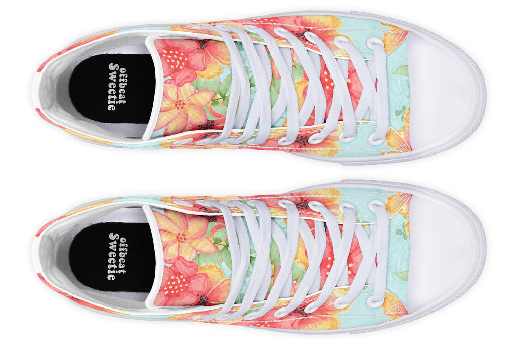 Fleur High Tops - Offbeat Sweetie