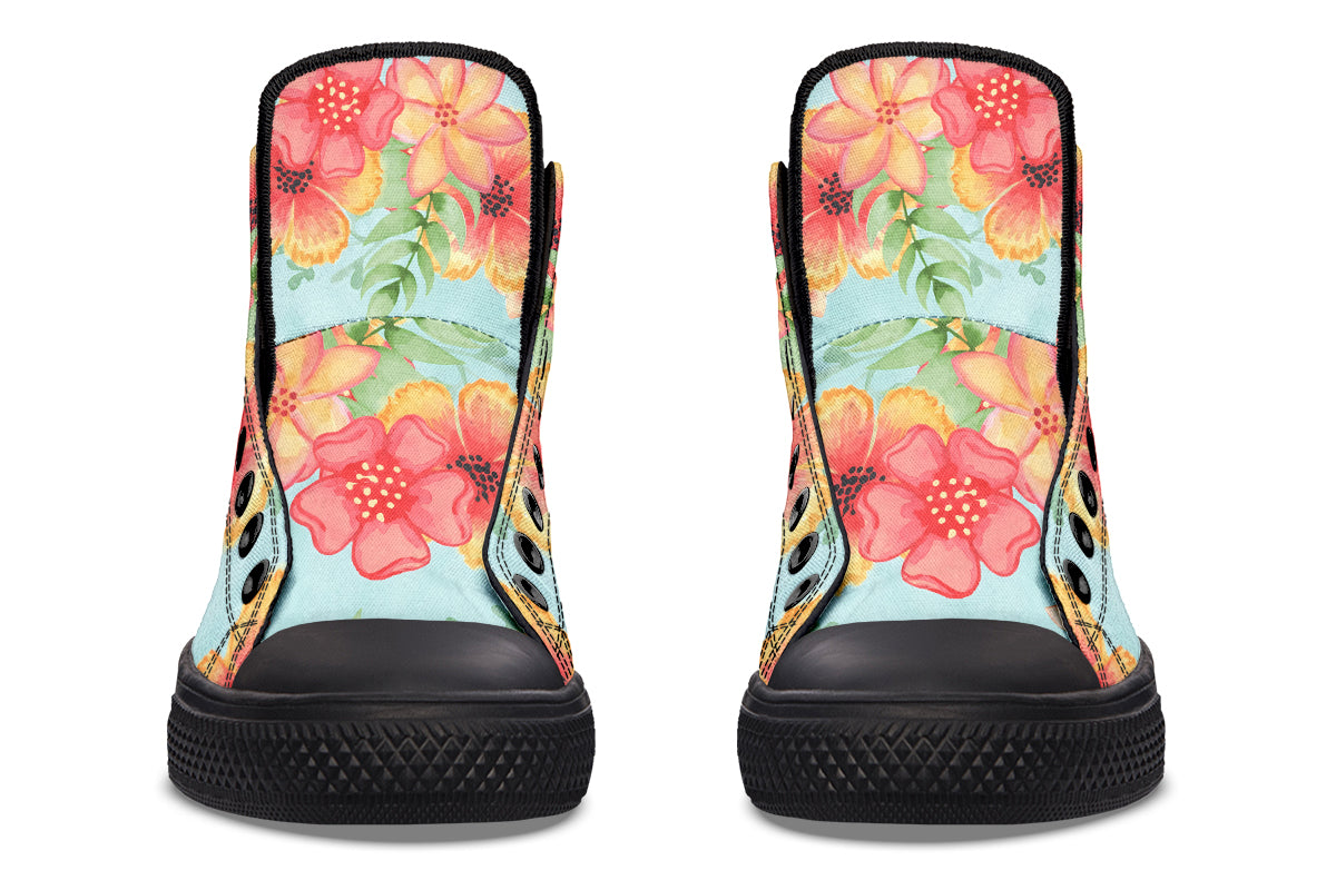 Fleur High Tops (Wide)
