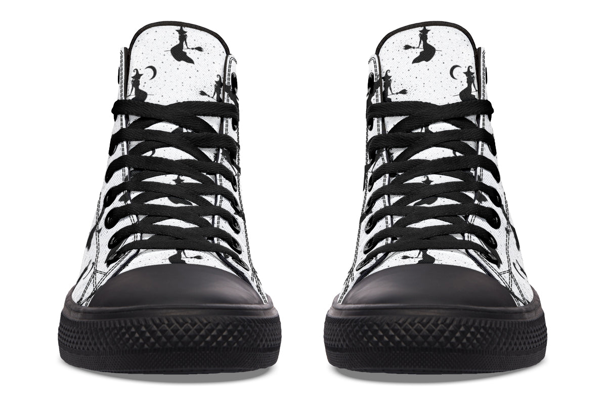 Flying Witches High Tops - Offbeat Sweetie