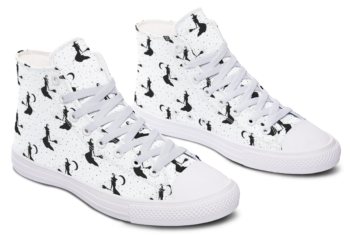 Flying Witches High Tops - Offbeat Sweetie