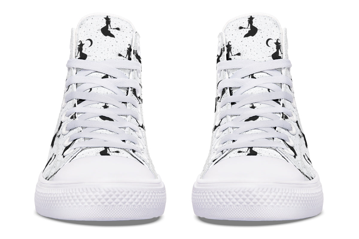 Flying Witches High Tops - Offbeat Sweetie