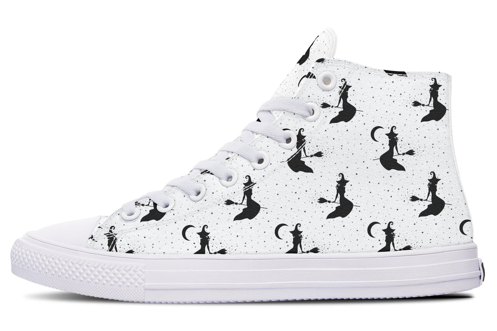 Flying Witches High Tops - Offbeat Sweetie