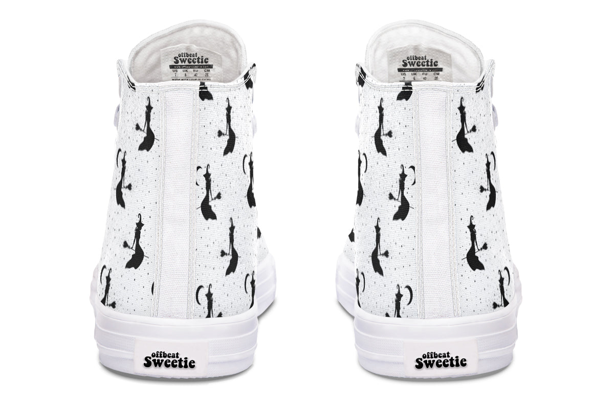 Flying Witches High Tops - Offbeat Sweetie