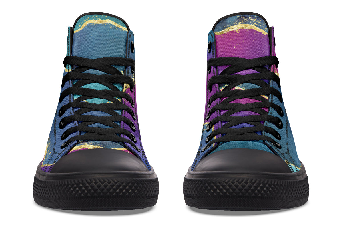 Geode High Tops - Offbeat Sweetie