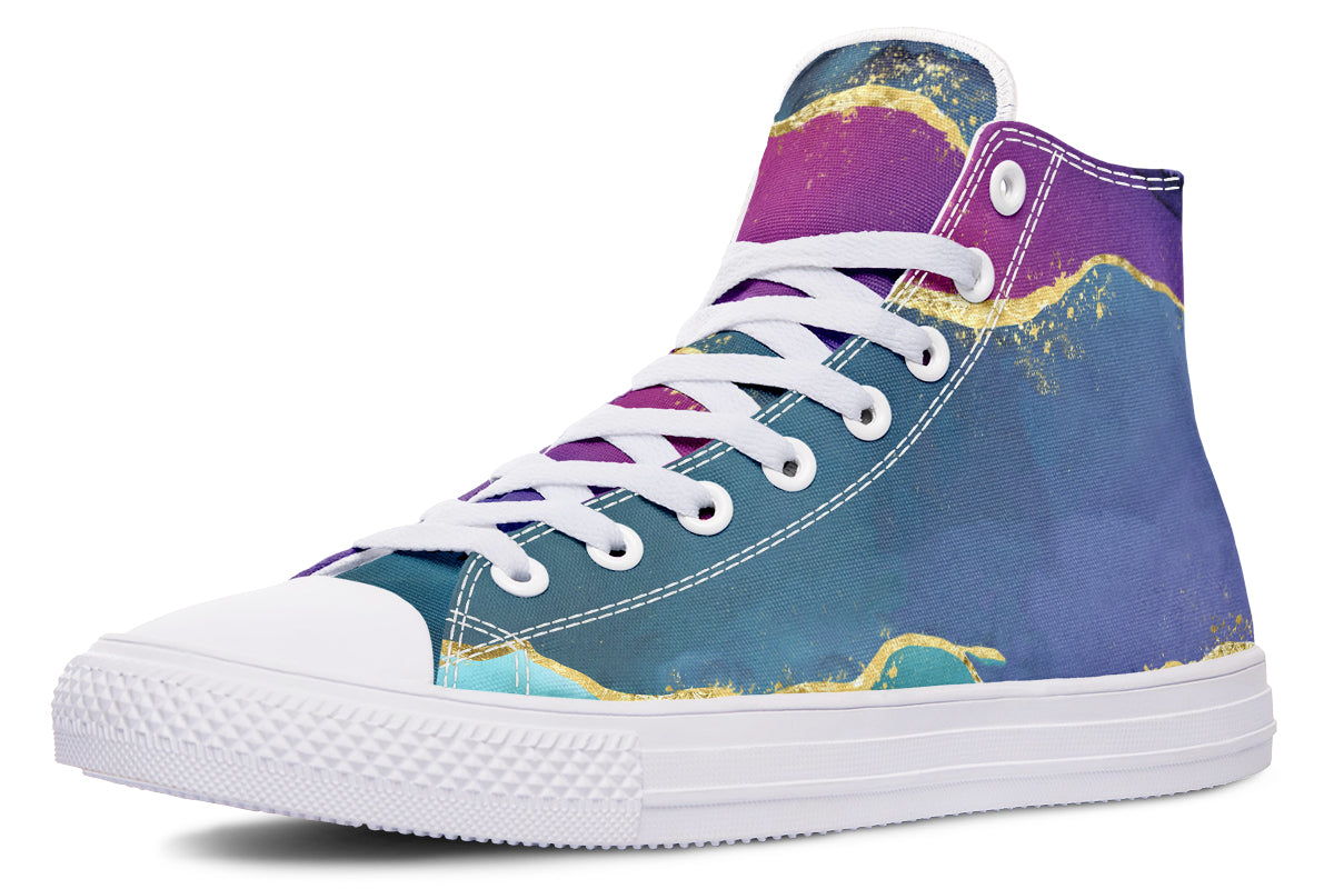 Geode High Tops - Offbeat Sweetie