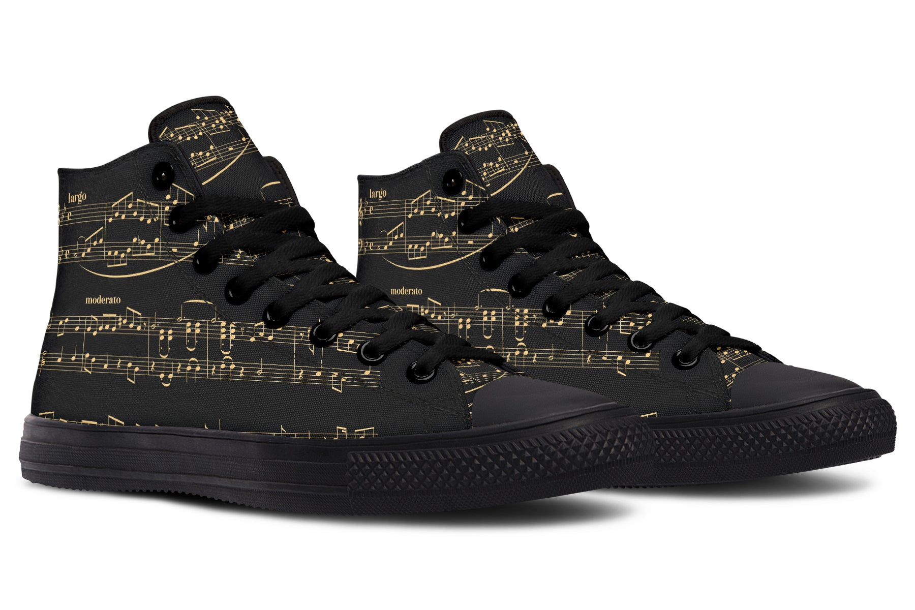 Midnight Melody High Tops (Wide)