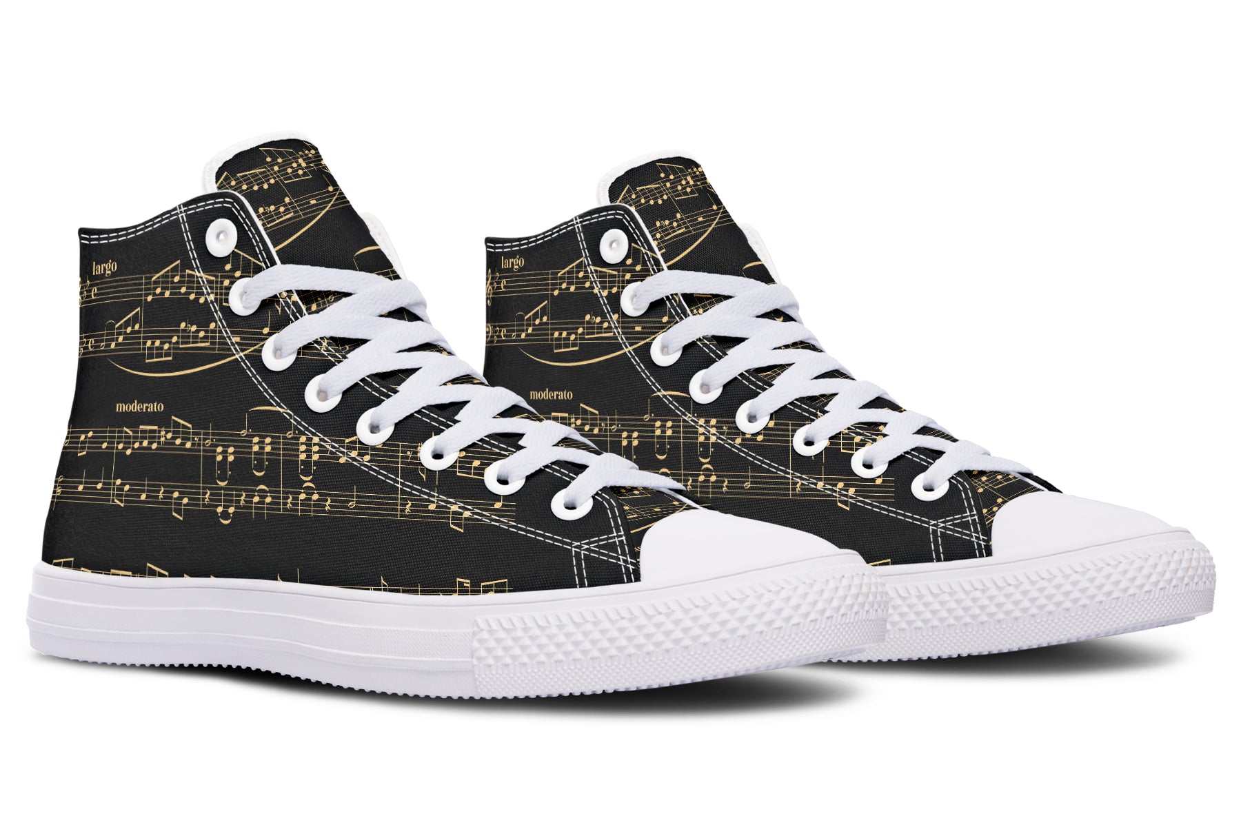 Midnight Melody High Tops (Wide)
