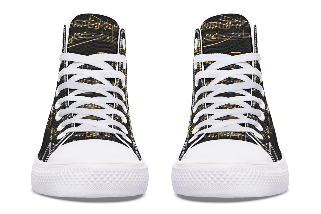 Midnight Melody High Tops (Wide)