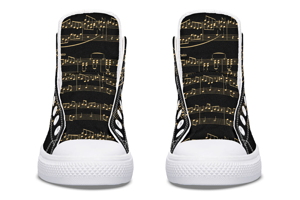 Midnight Melody High Tops (Wide)