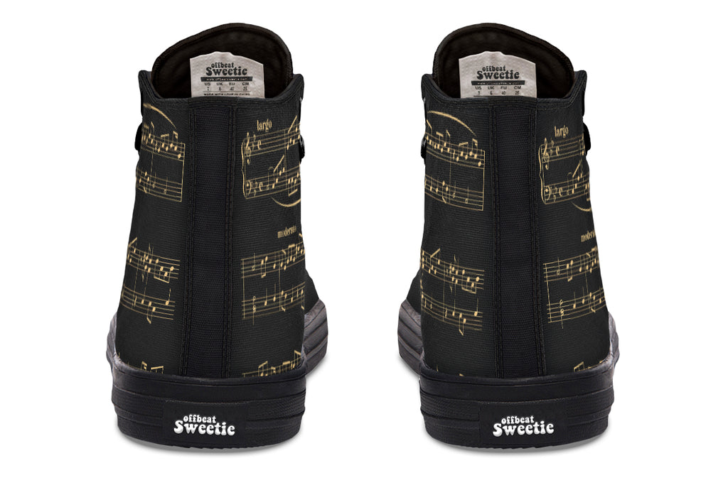 Midnight Melody High Tops (Wide)