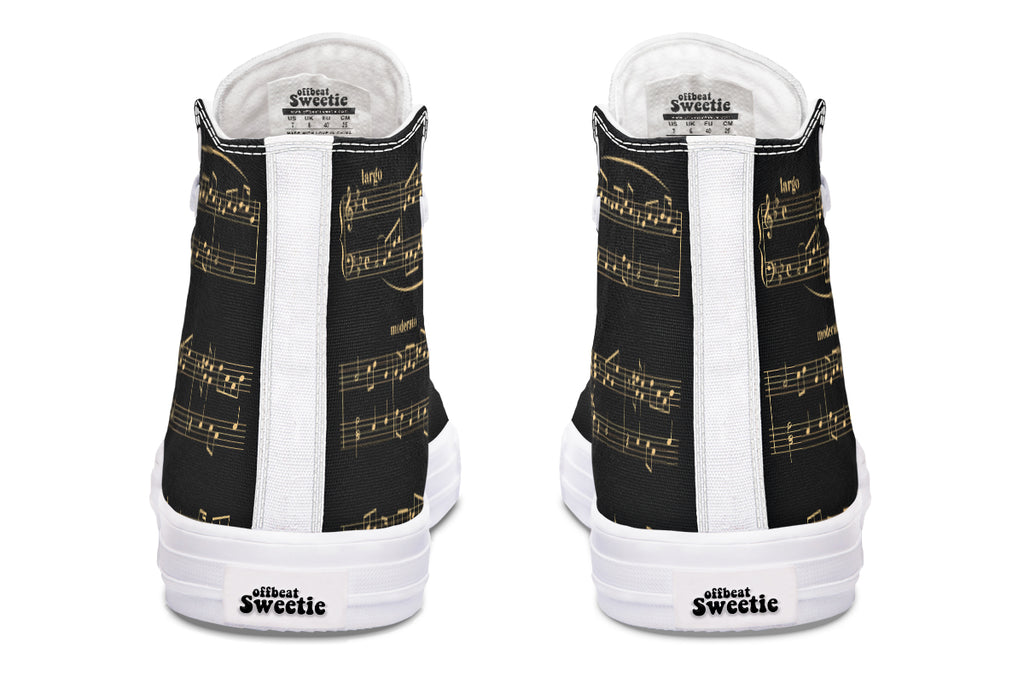 Midnight Melody High Tops (Wide)