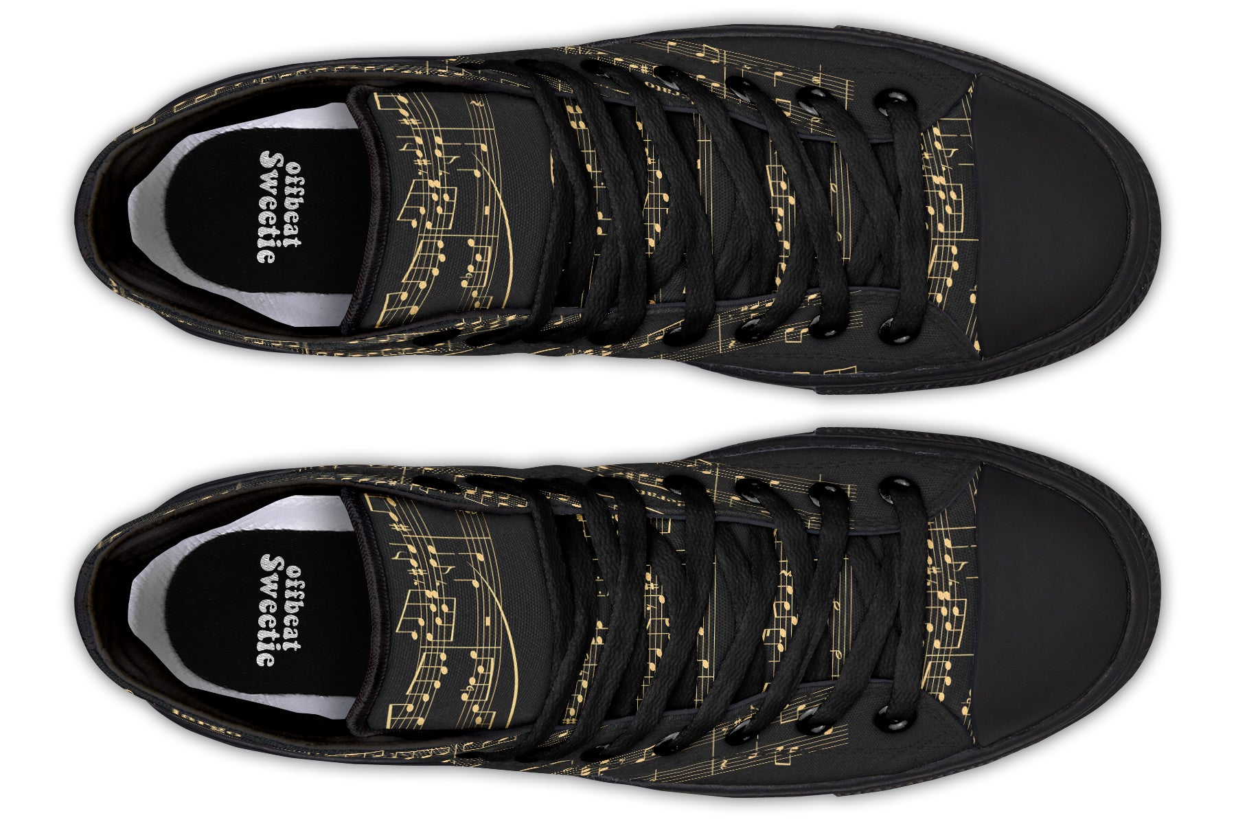 Midnight Melody High Tops (Wide)