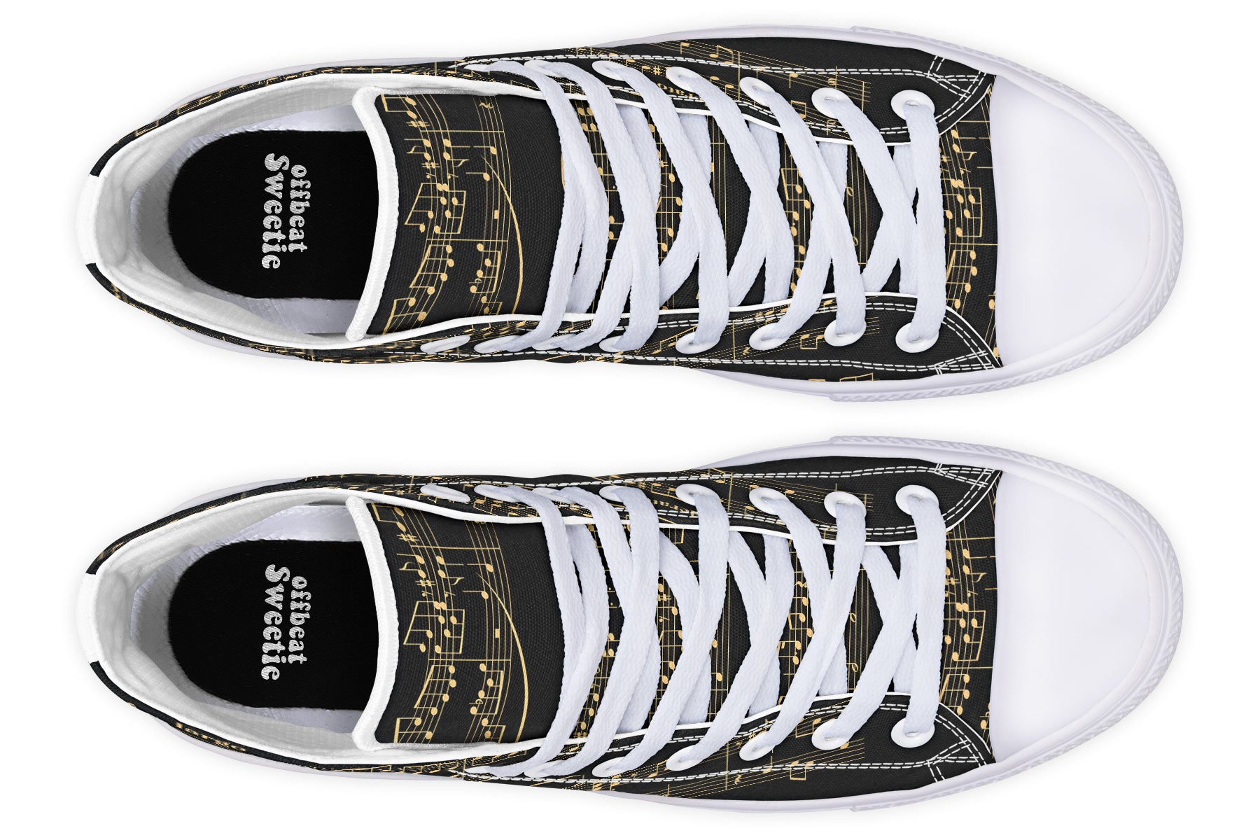 Midnight Melody High Tops (Wide)