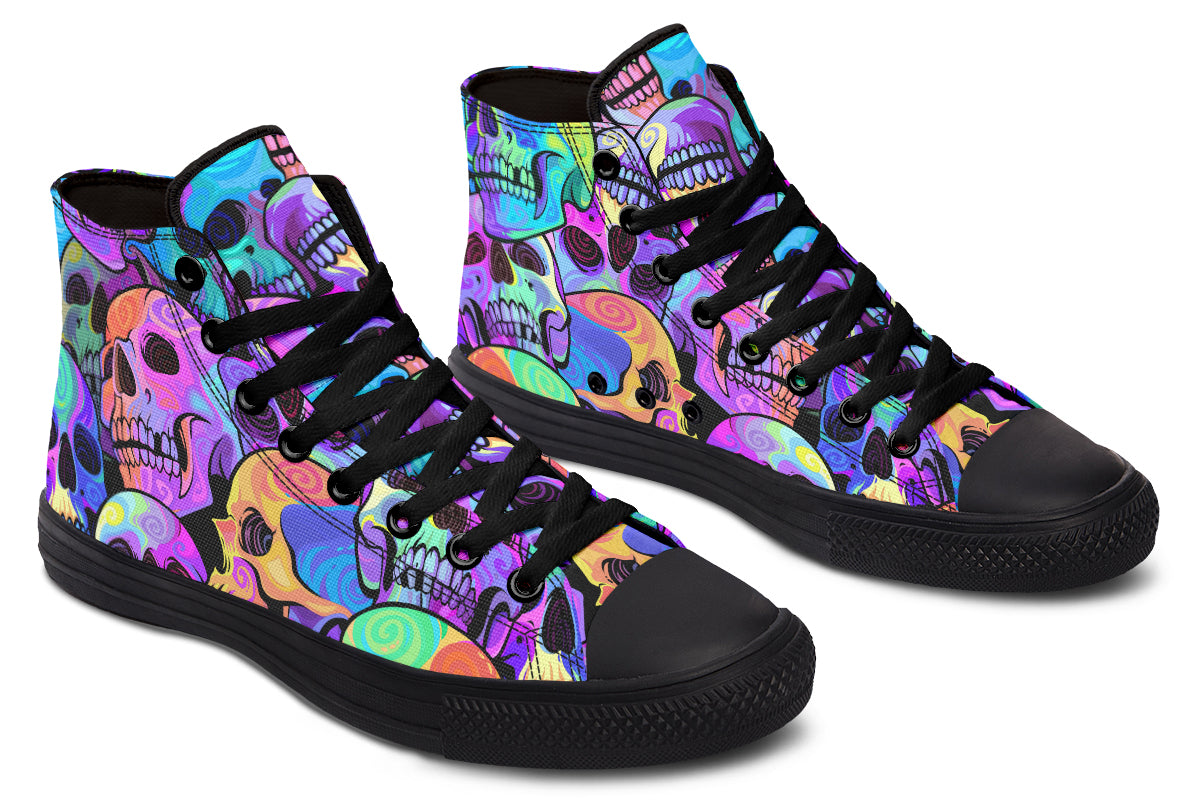 Grave Rave High Tops (Wide)