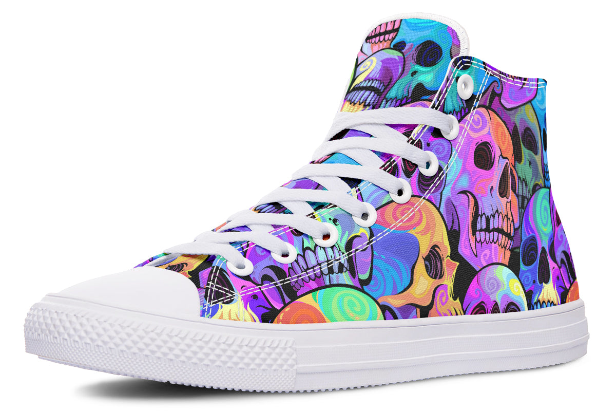 Grave Rave High Tops (Wide)