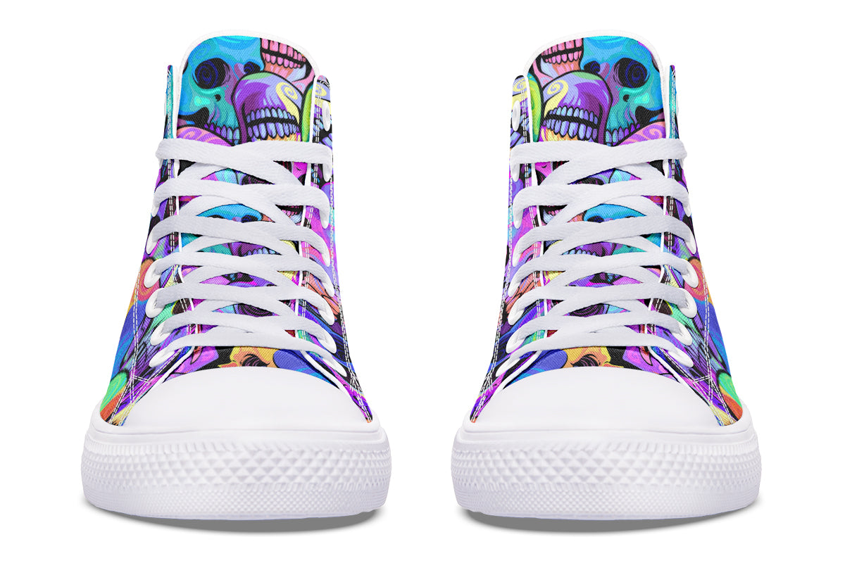 Grave Rave High Tops (Wide)