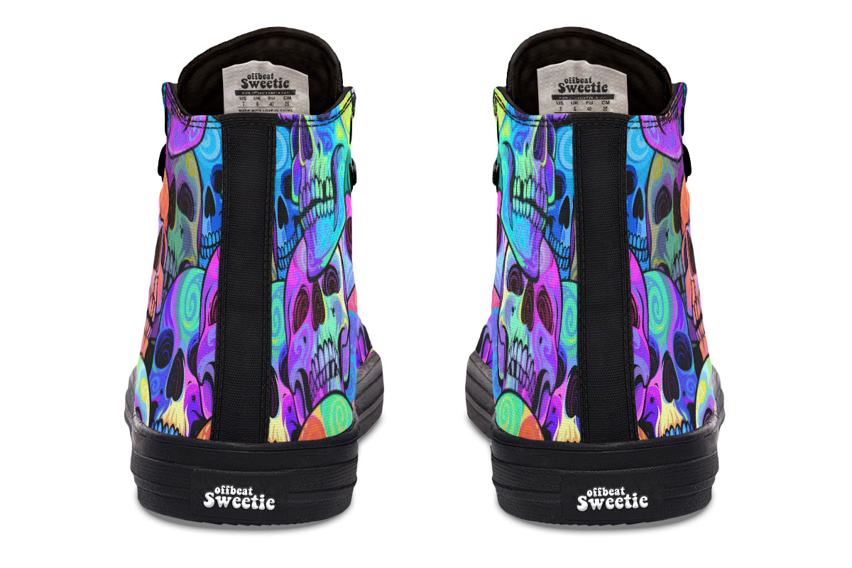 Grave Rave High Tops (Wide)