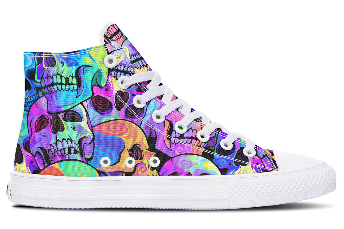 Grave Rave High Tops (Wide)