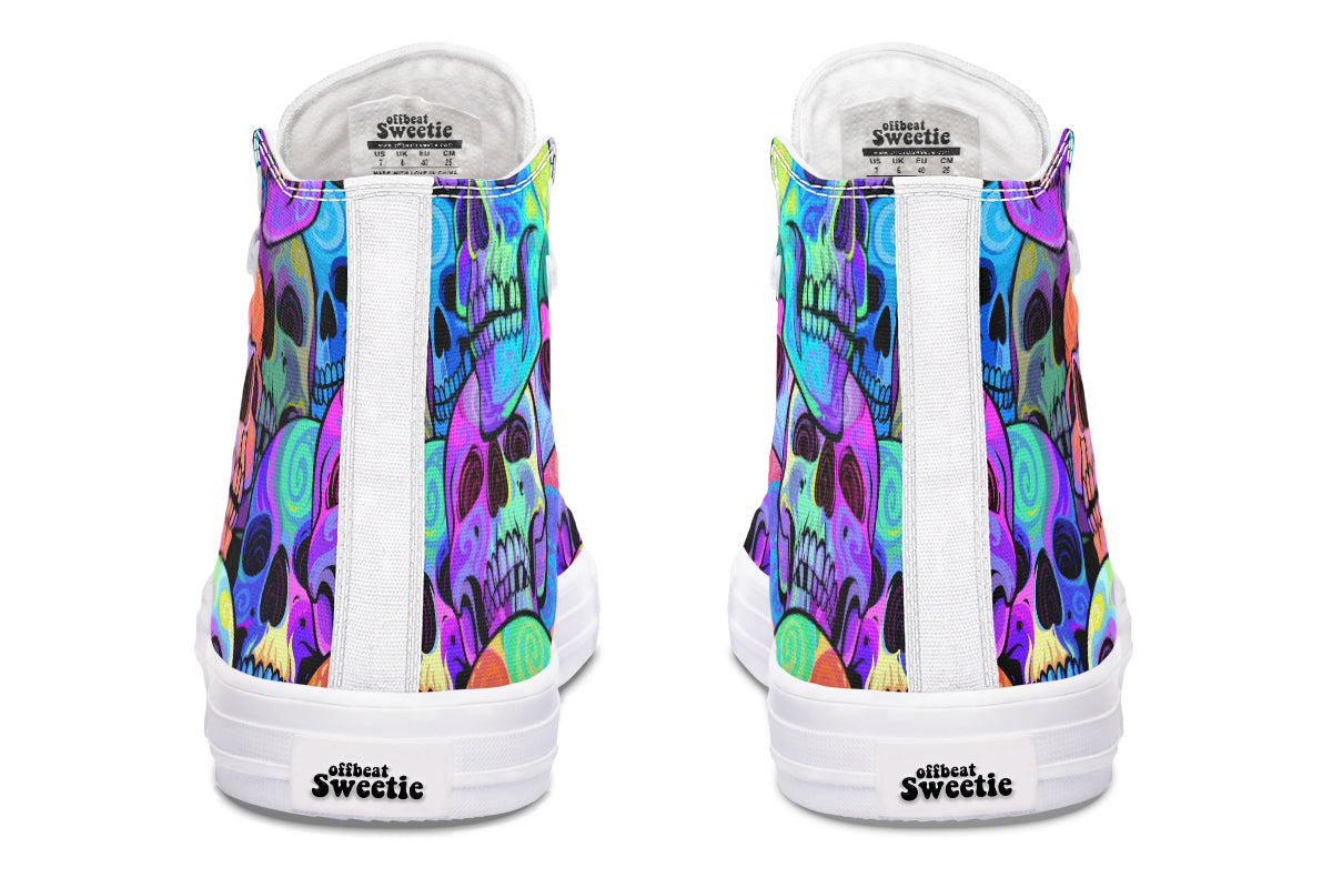 Grave Rave High Tops (Wide)