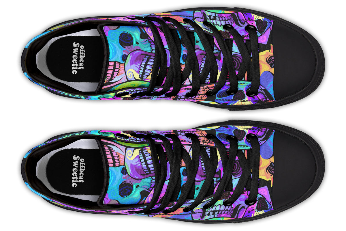 Grave Rave High Tops (Wide)